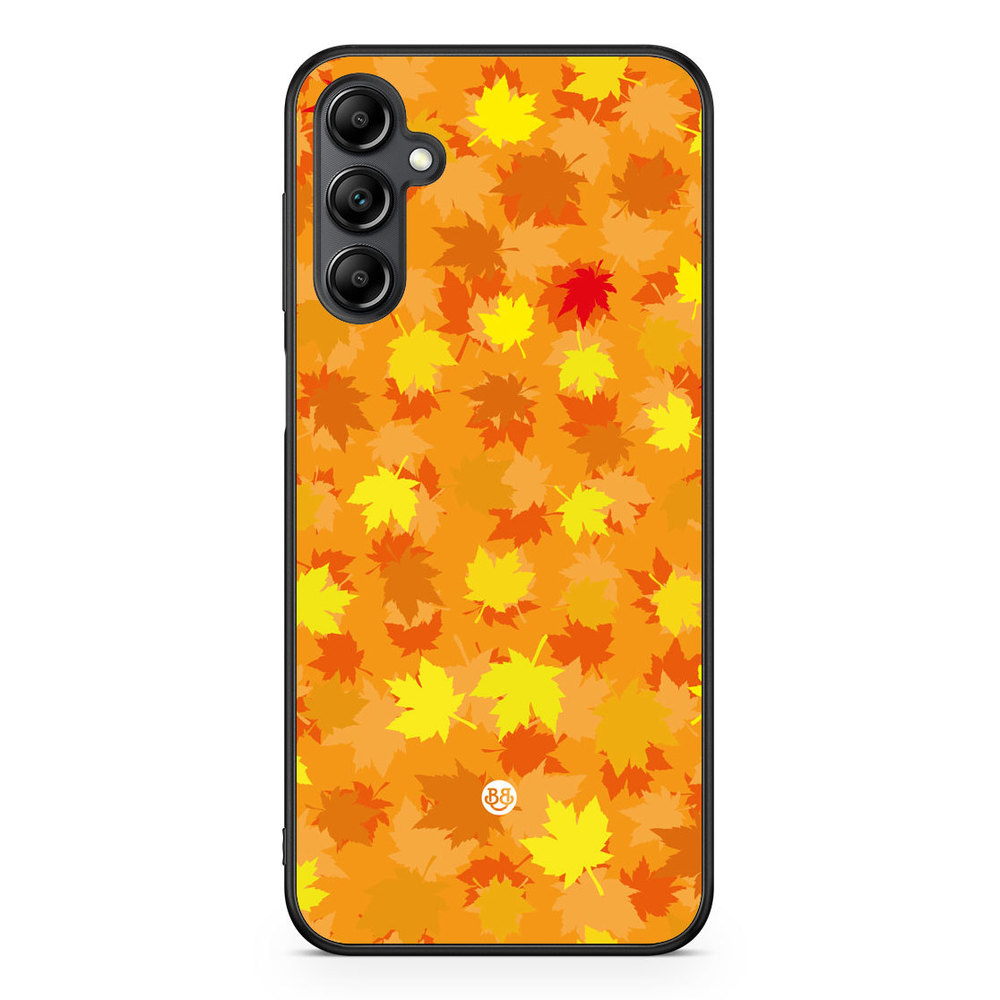 Samsung Galaxy A14 4G/5G Case - Orange leaves