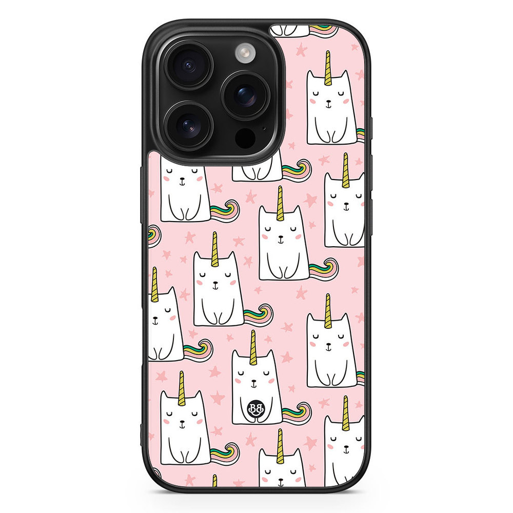 iPhone 16 Pro Case - Cat Unicorn