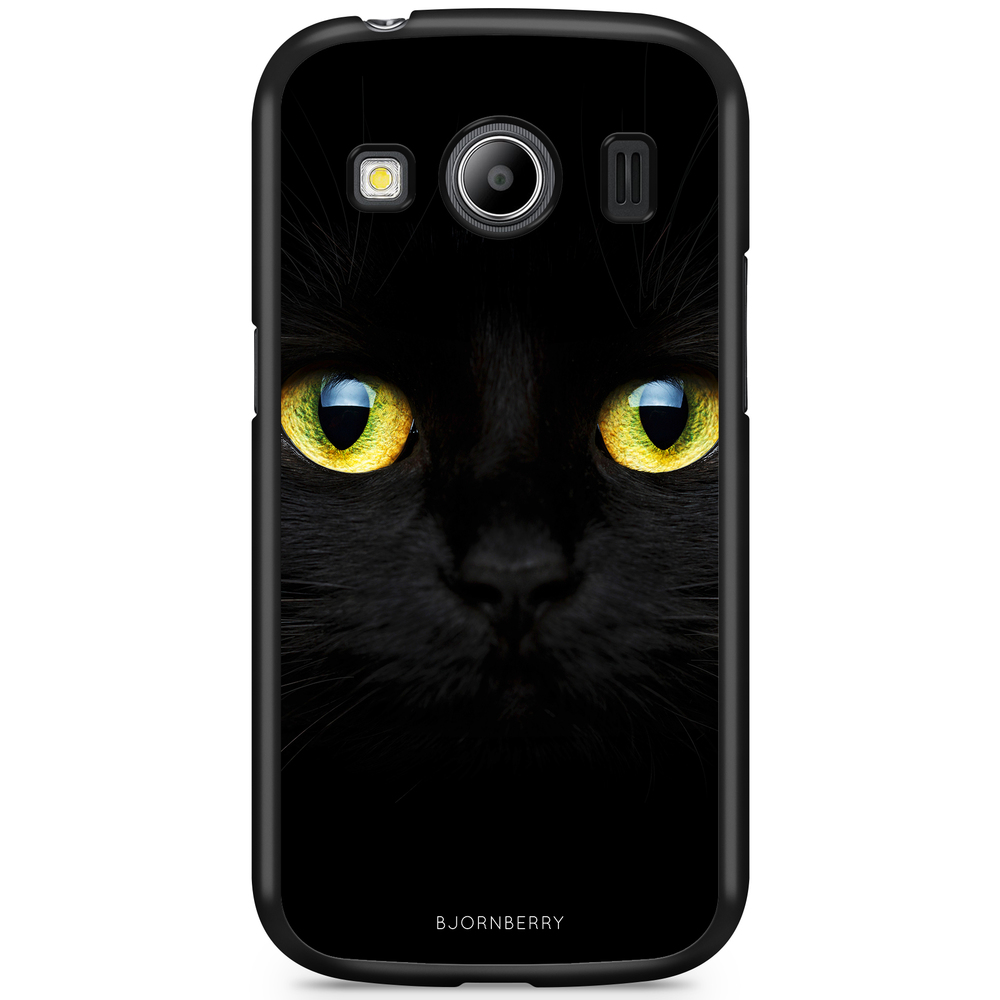 Samsung Galaxy Ace 4 Case - Black Cat Close Up