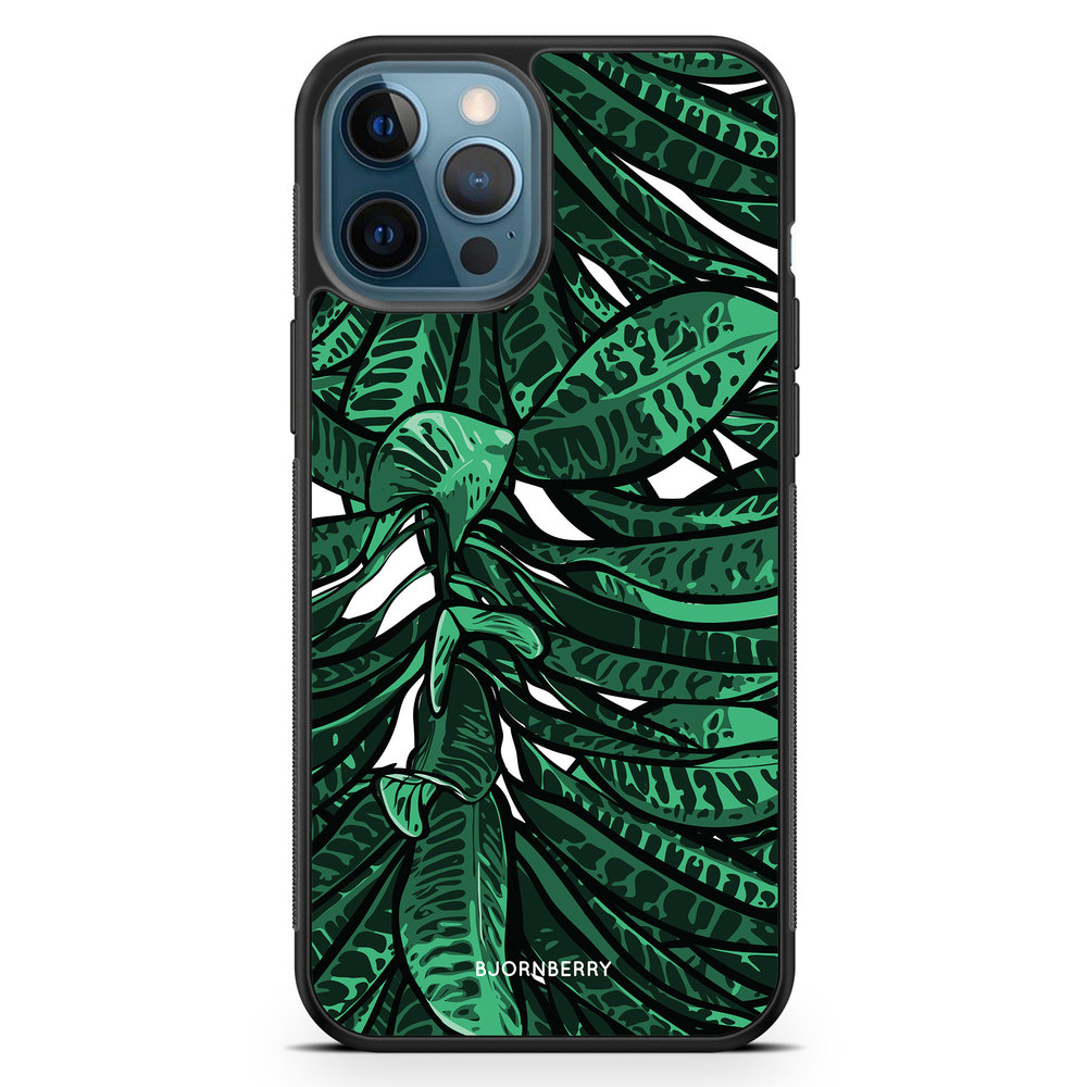 iPhone 12 Pro Case - Tropical Leaves