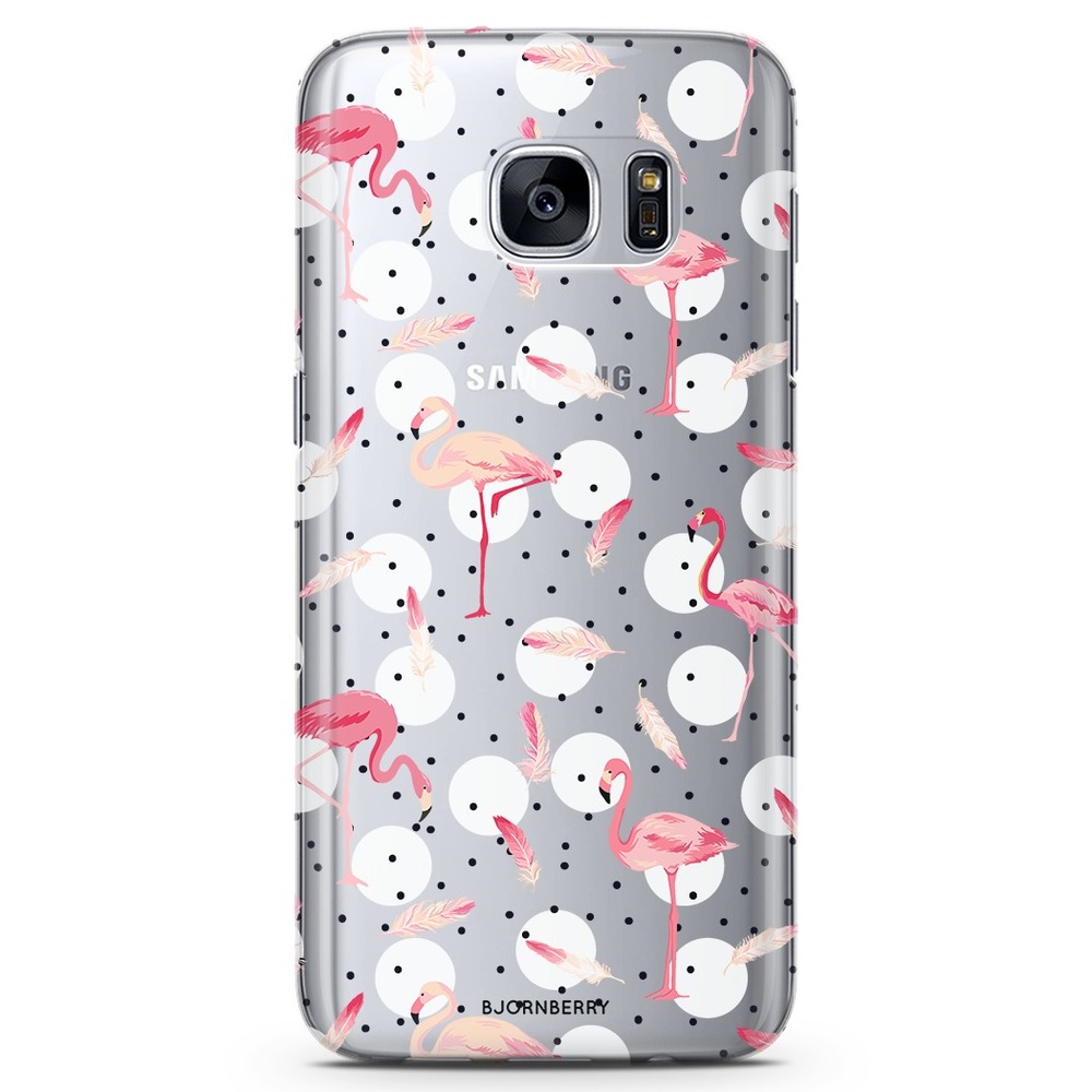 Samsung Galaxy S6 TPU Case - Flamingos