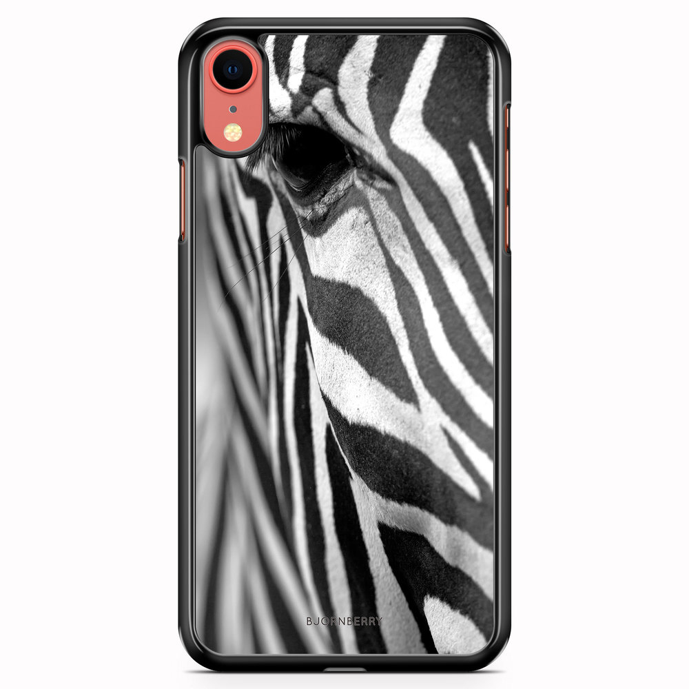 iPhone XR Case - Zebra Eye