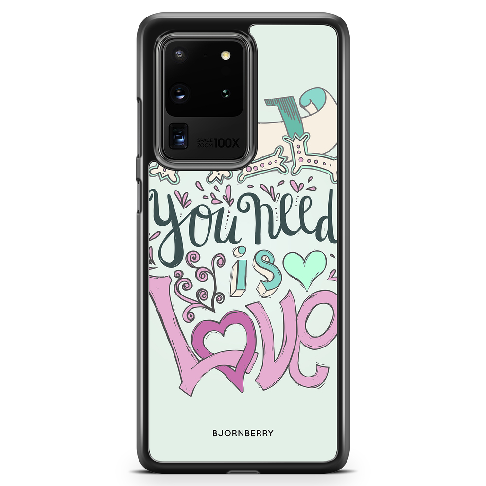 Samsung Galaxy S20 Ultra Case - All You Need Is Love