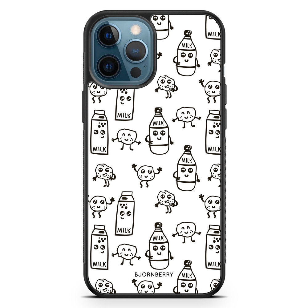 iPhone 12 Pro Case - Milk and Cookies