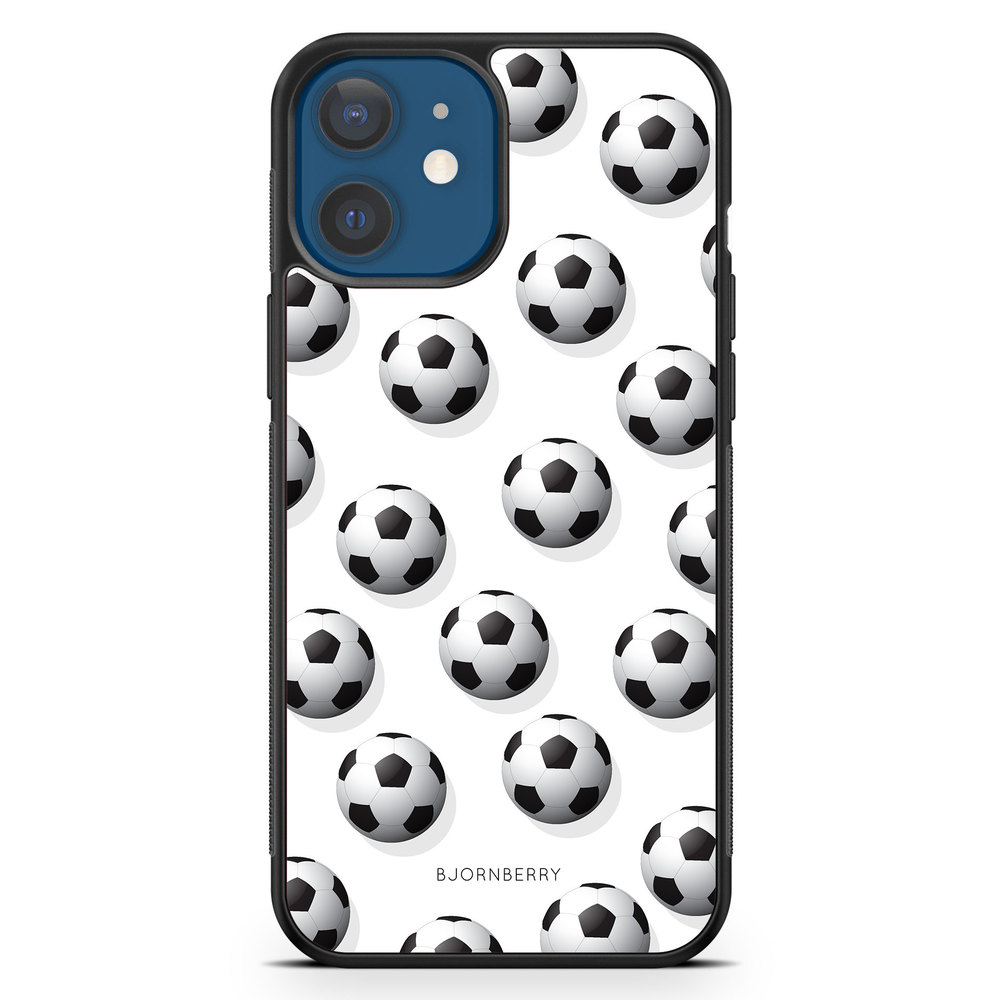 iPhone 12 Mini Case - Footballs Pattern