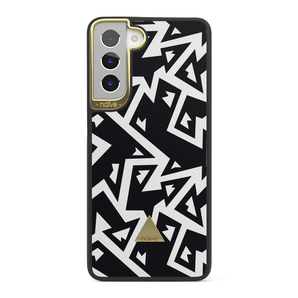 Naive Samsung Galaxy S21 Plus Case - Monochrome