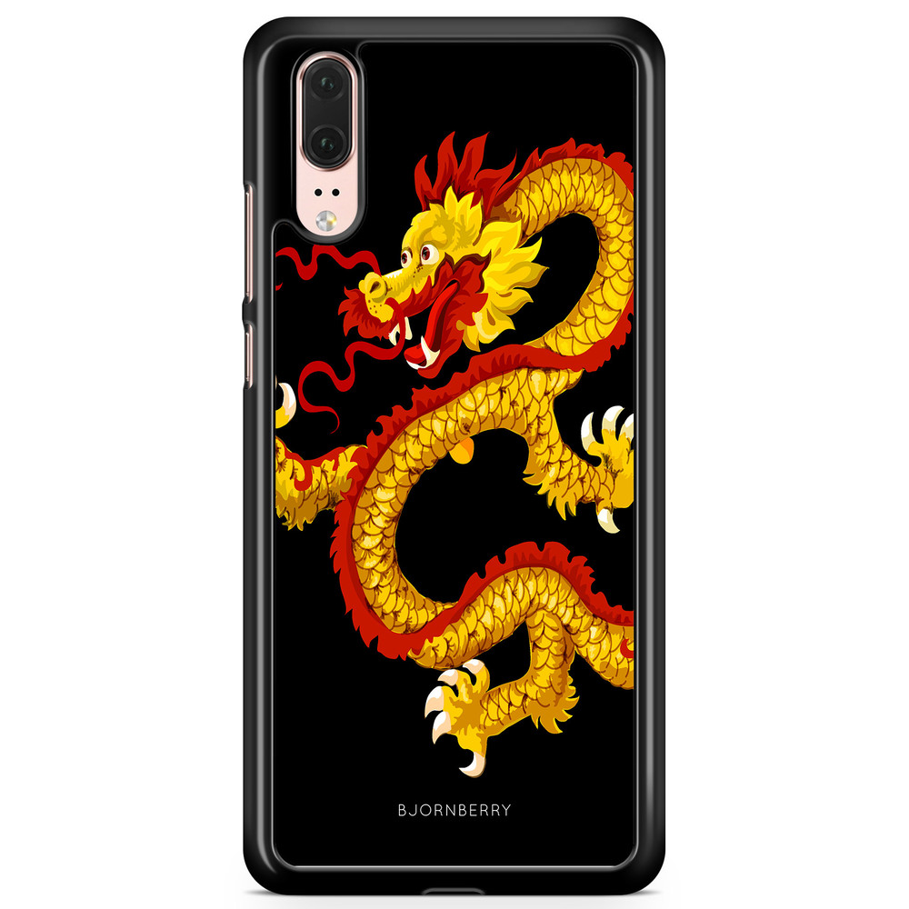 Huawei P20 Case - Yellow Dragon