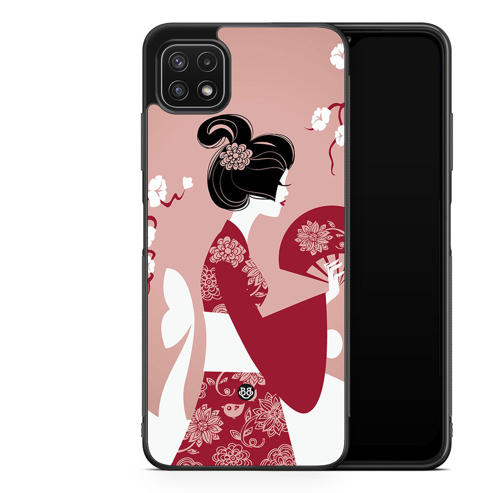 Samsung Galaxy A22 5G Case - Japan woman