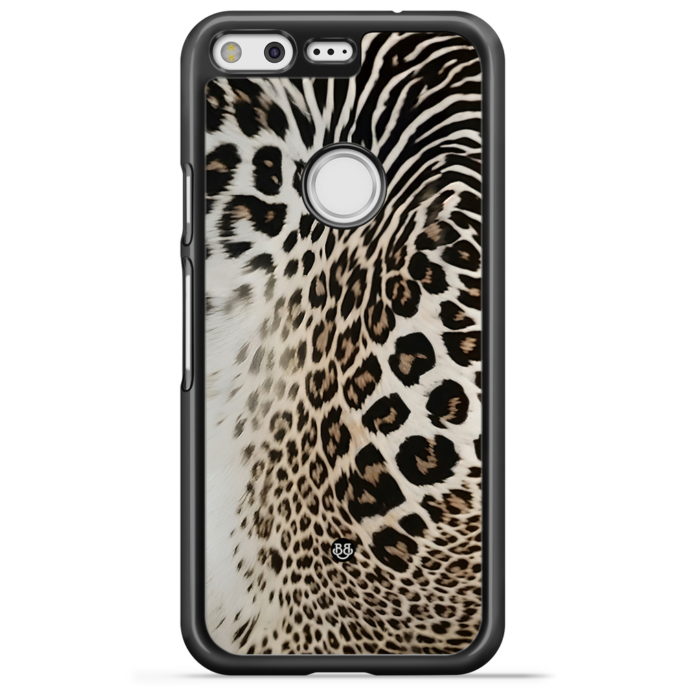 Google Pixel Case - WILD BLOOM - Leopard Fade