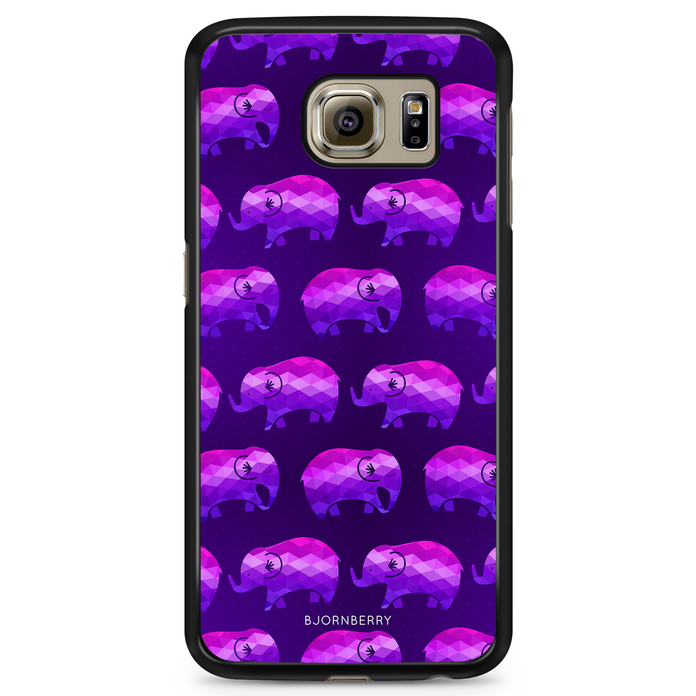 Samsung Galaxy S6 Case - Purple Elephant