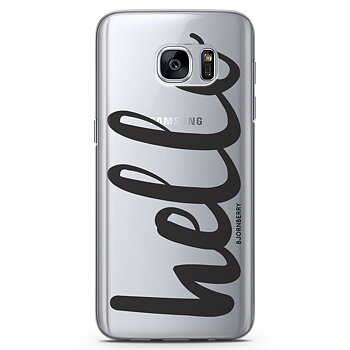 Samsung Galaxy S6 TPU Skal - Hello Svart
