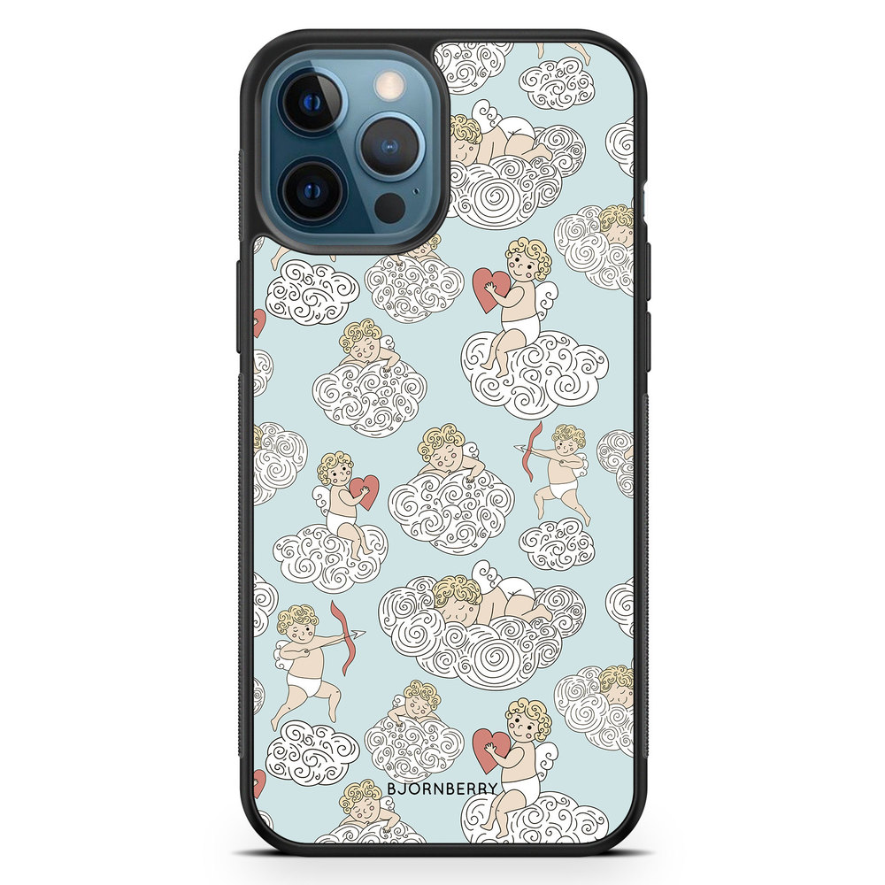 iPhone 12 Pro Case - Angels and Clouds