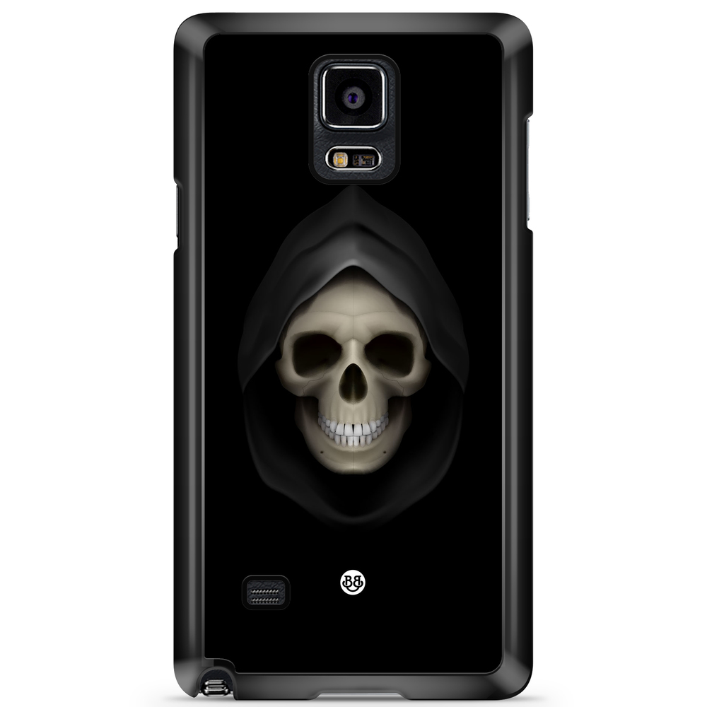 Samsung Galaxy Note 4 Case - Svart Dödskalle