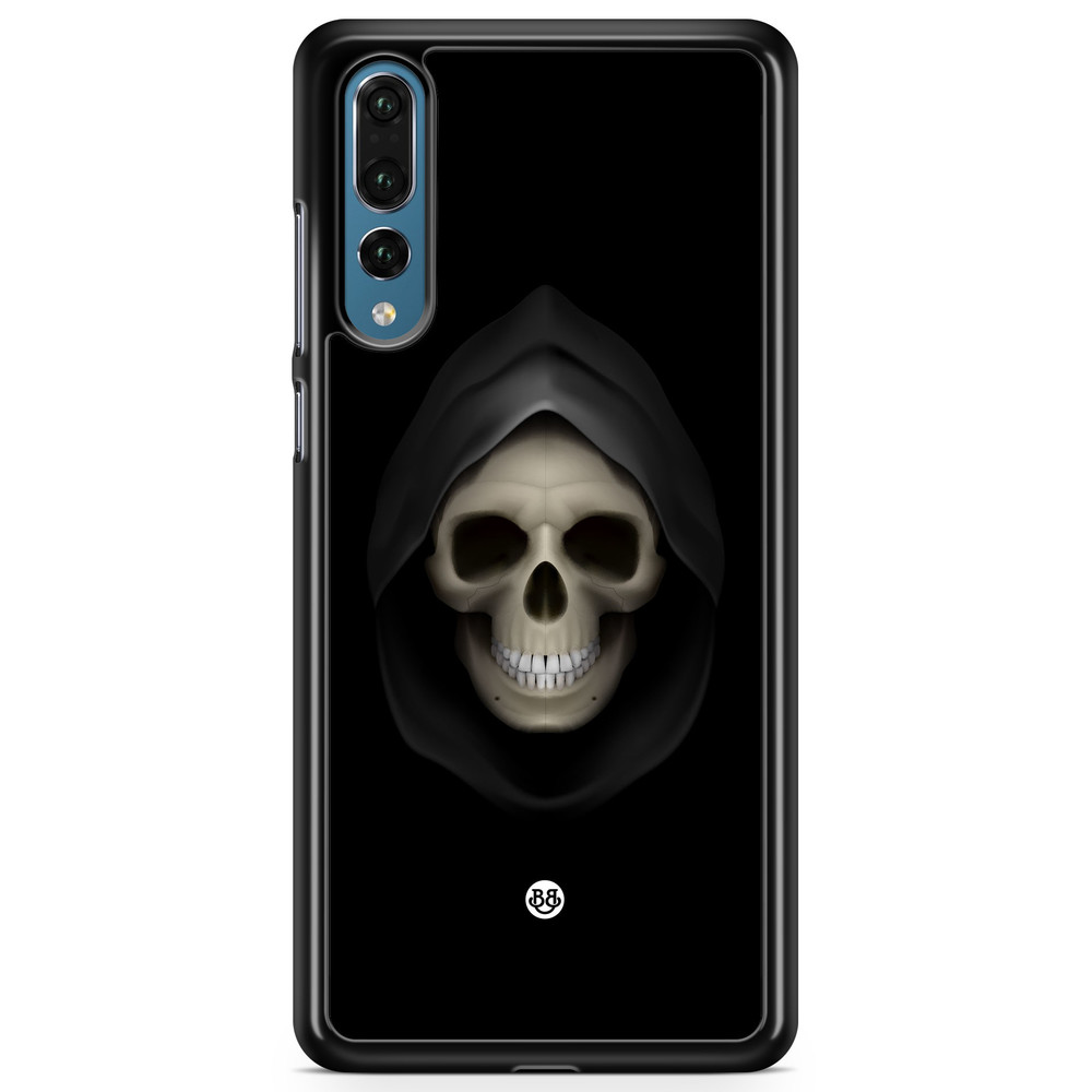 Huawei P20 Pro Case - Svart Dödskalle