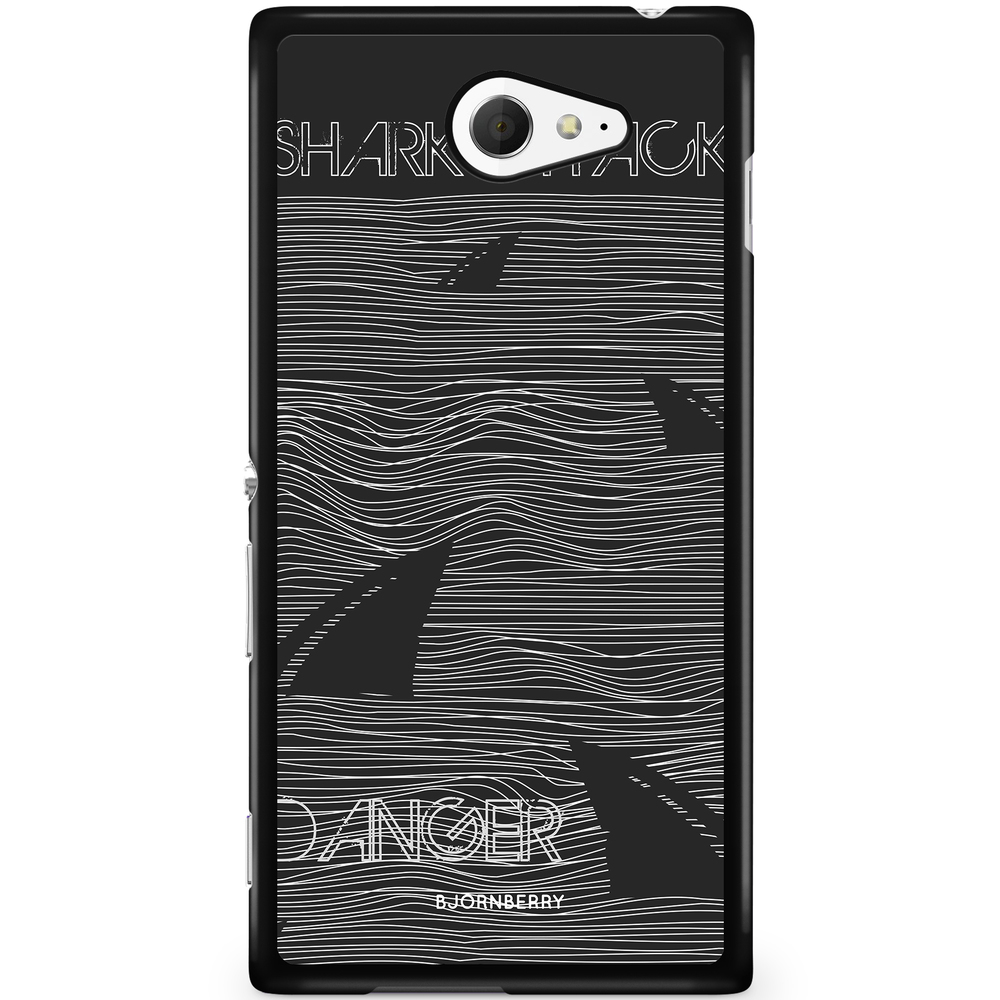Sony Xperia M2 Aqua Case - Shark Attack