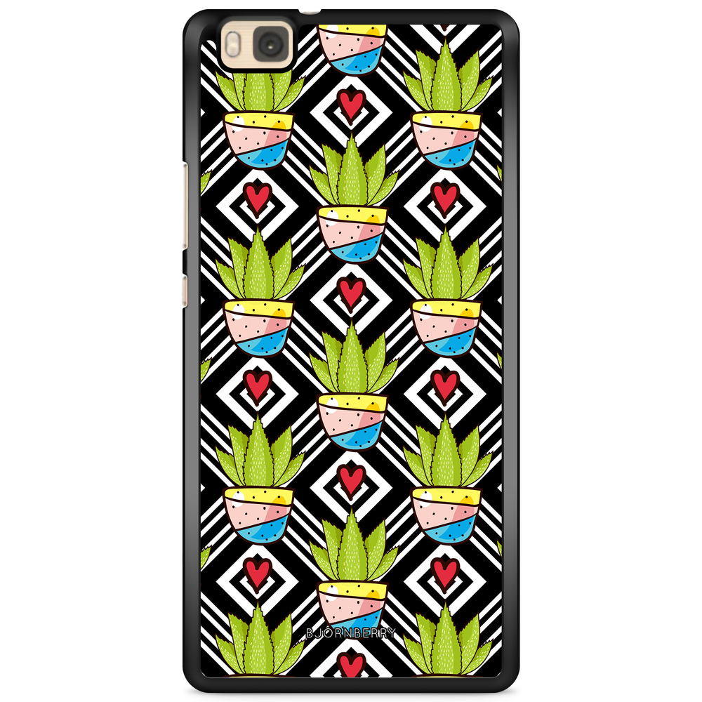 Huawei P8 Lite Case - Cactus Pattern