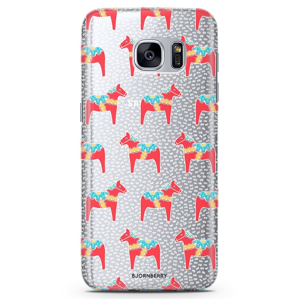 Samsung Galaxy S6 TPU Case - Dala horse
