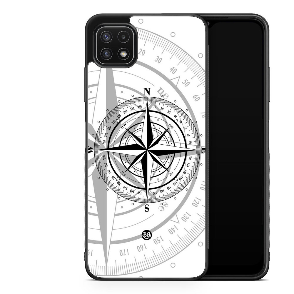 Samsung Galaxy A22 5G Case - Compass White