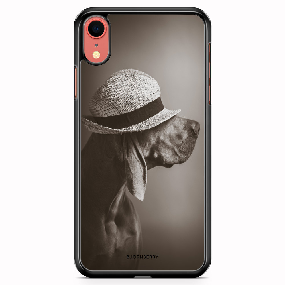 iPhone XR Case - Dog With Hat
