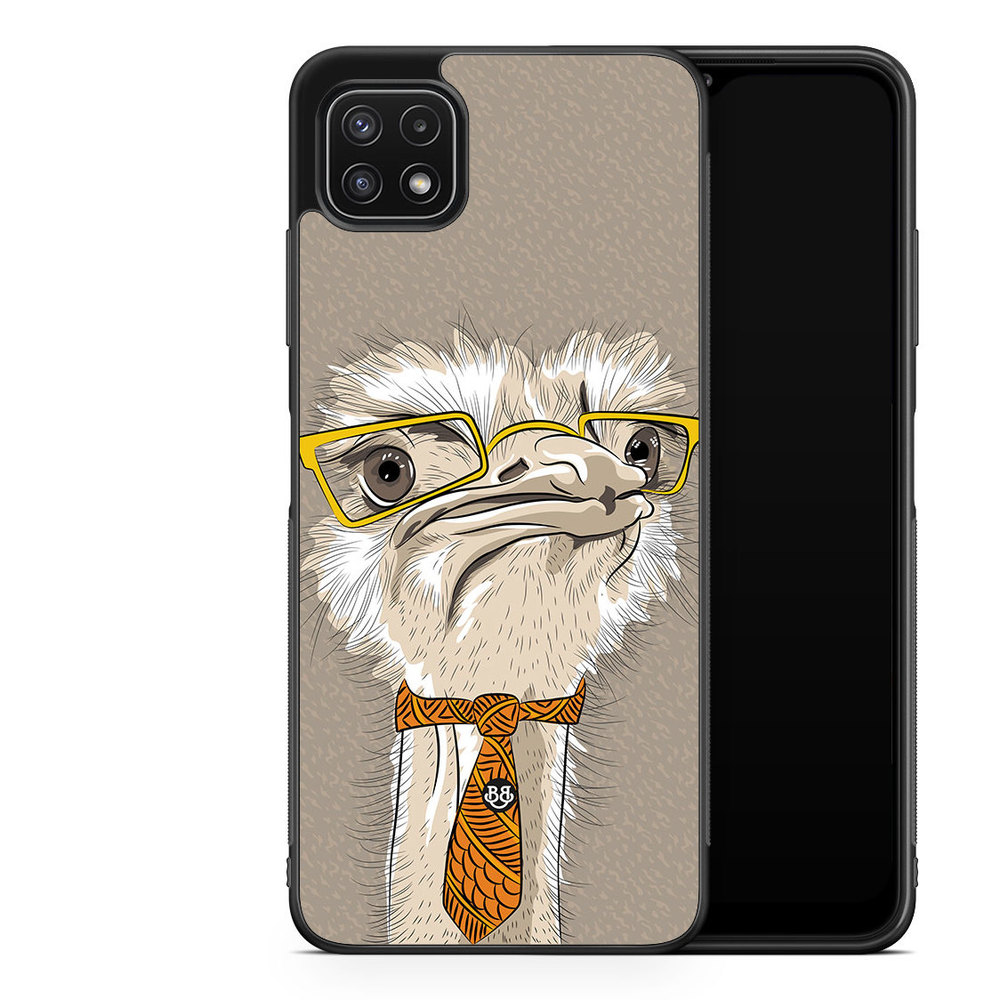 Samsung Galaxy A22 5G Case - Hipster Ostrich