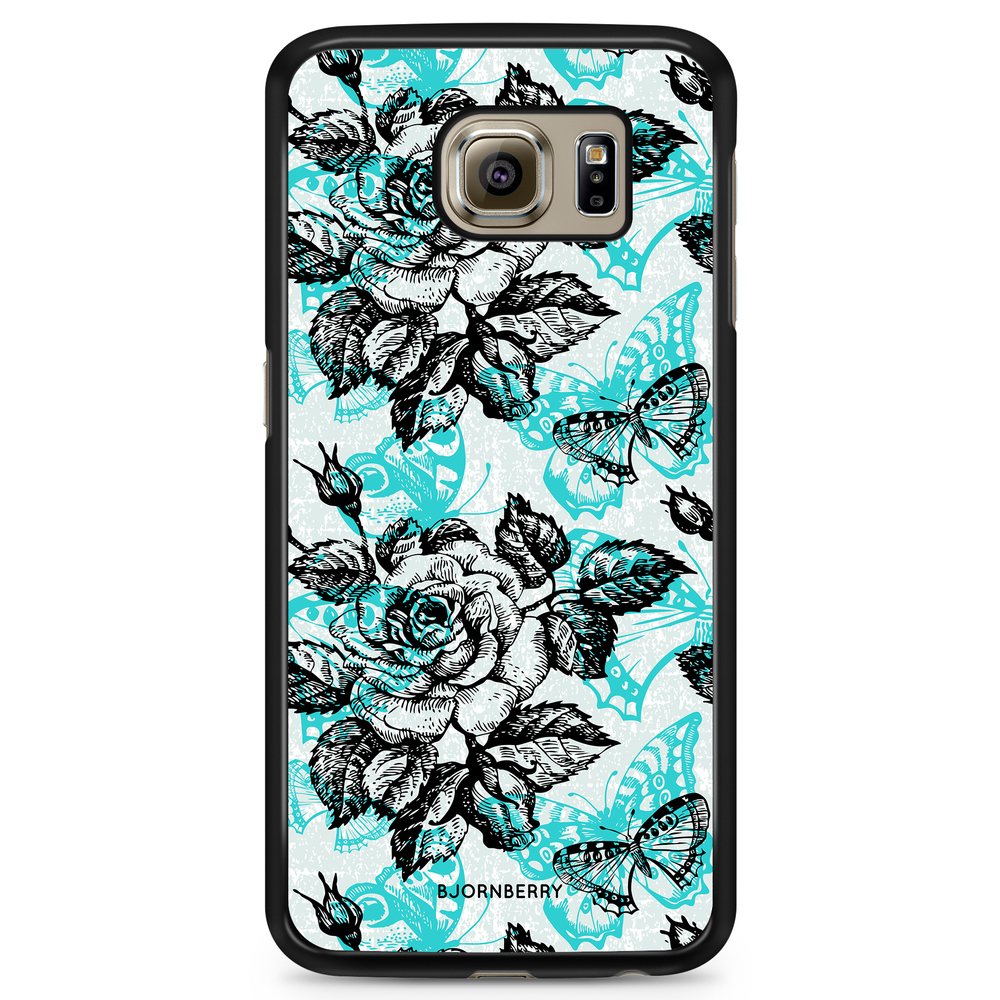 Samsung Galaxy S6 Case - Roses & Butterflies