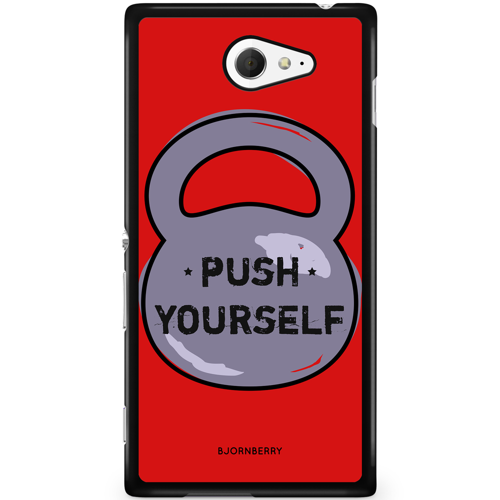 Sony Xperia M2 Aqua Case - Push Yourself