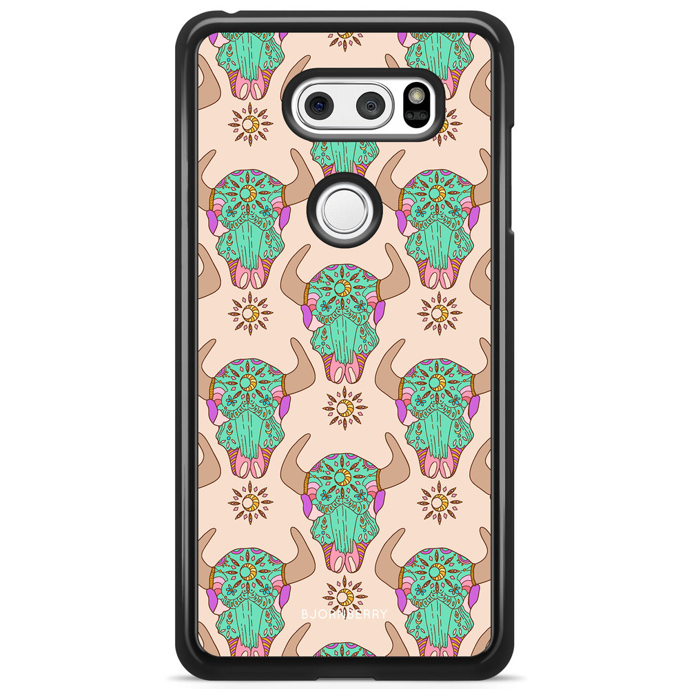 LG V30 Case - Beautiful Skulls