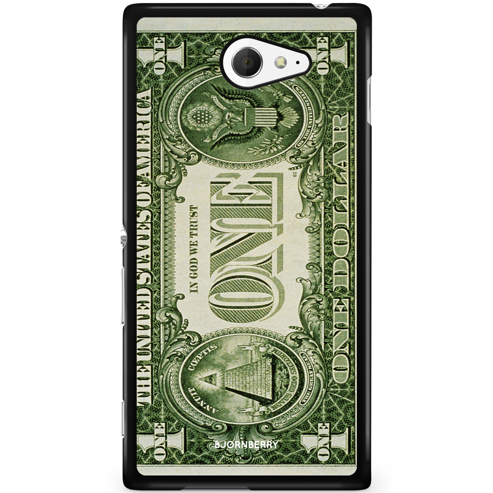 Sony Xperia M2 Aqua Case - Dollar Bill