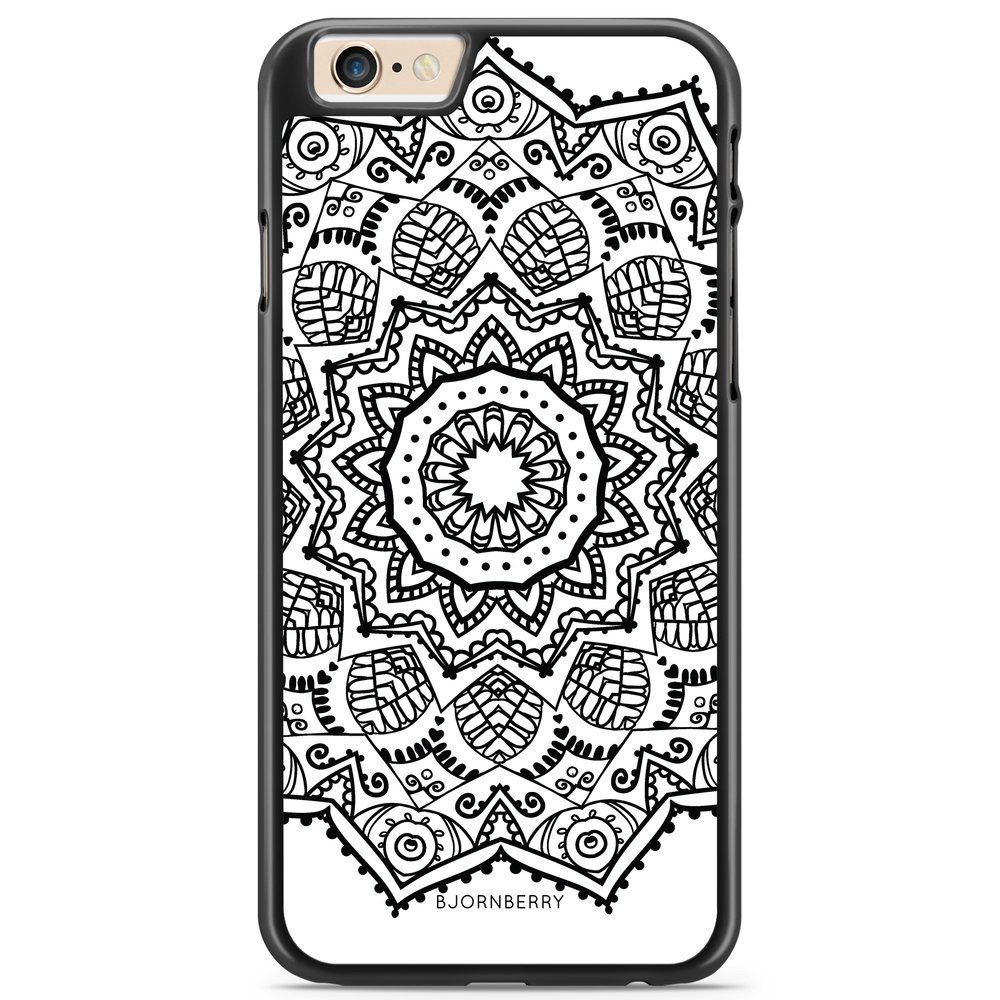 iPhone 6 Plus/6s Plus Case - Black Mandala