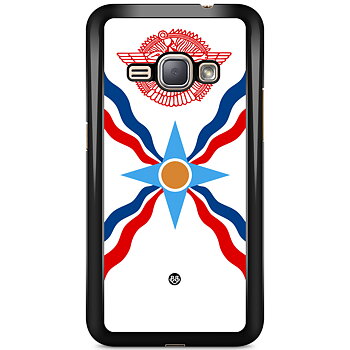 Samsung Galaxy J1 (2016) Skal - Assyriska flaggan