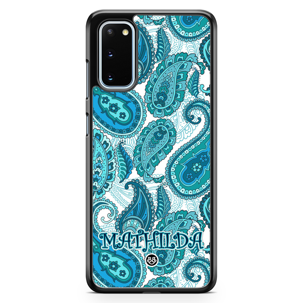 Samsung Galaxy S20 Custom Case - Paisley Name