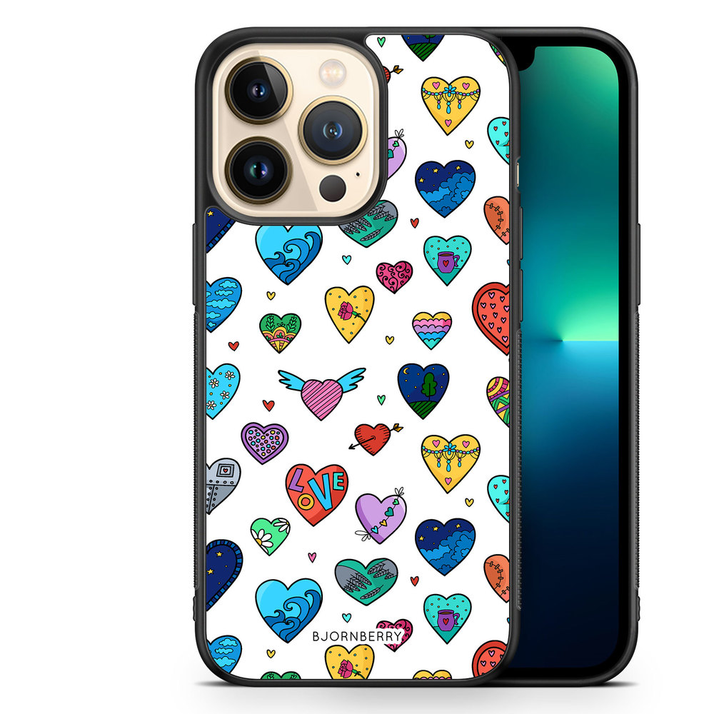 iPhone 13 Pro Case - Hearts