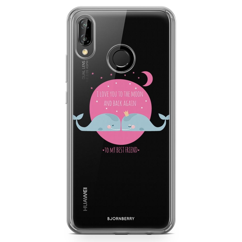 Huawei P20 Lite Fashion Skal - Love You To The Moon