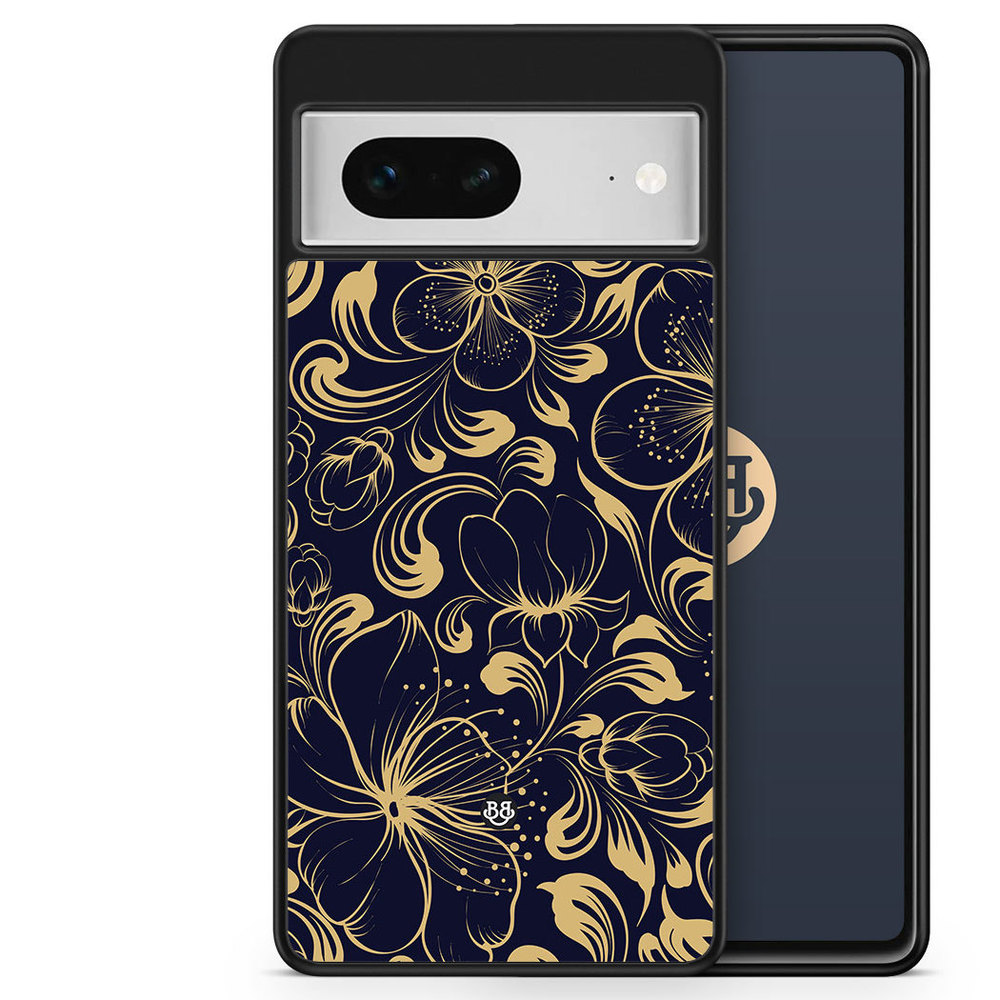 Google Pixel 7 Case - Blue Flowers
