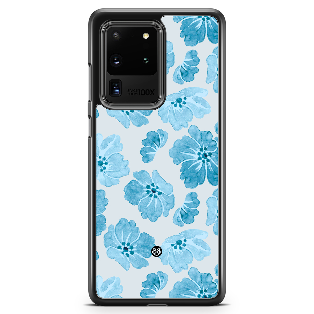 Samsung Galaxy S20 Ultra Case - WILD BLOOM - Blue Petals