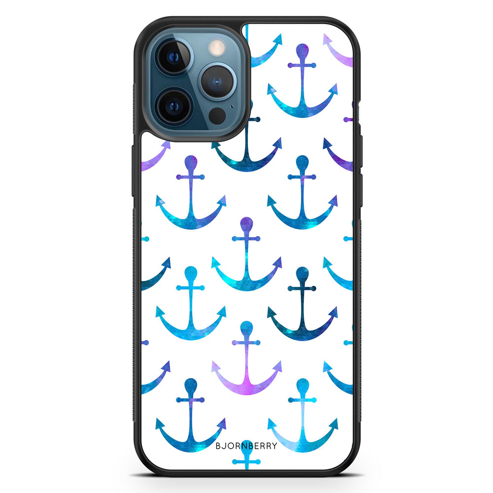 iPhone 12 Pro Case - Anchor Pattern