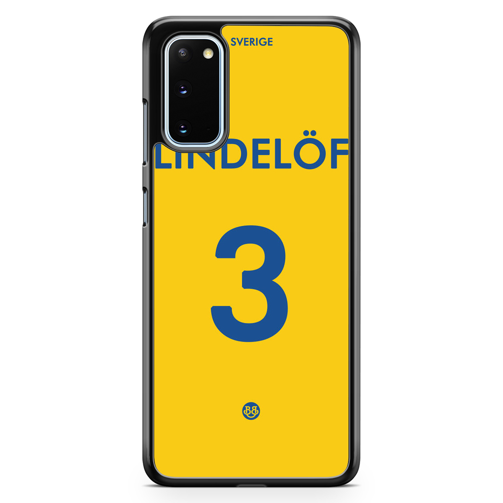 Samsung Galaxy S20 Custom Case - Sverige Namn/Nummer
