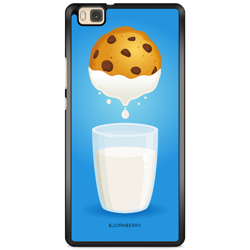 Huawei P8 Lite Case - Milk and Cookies