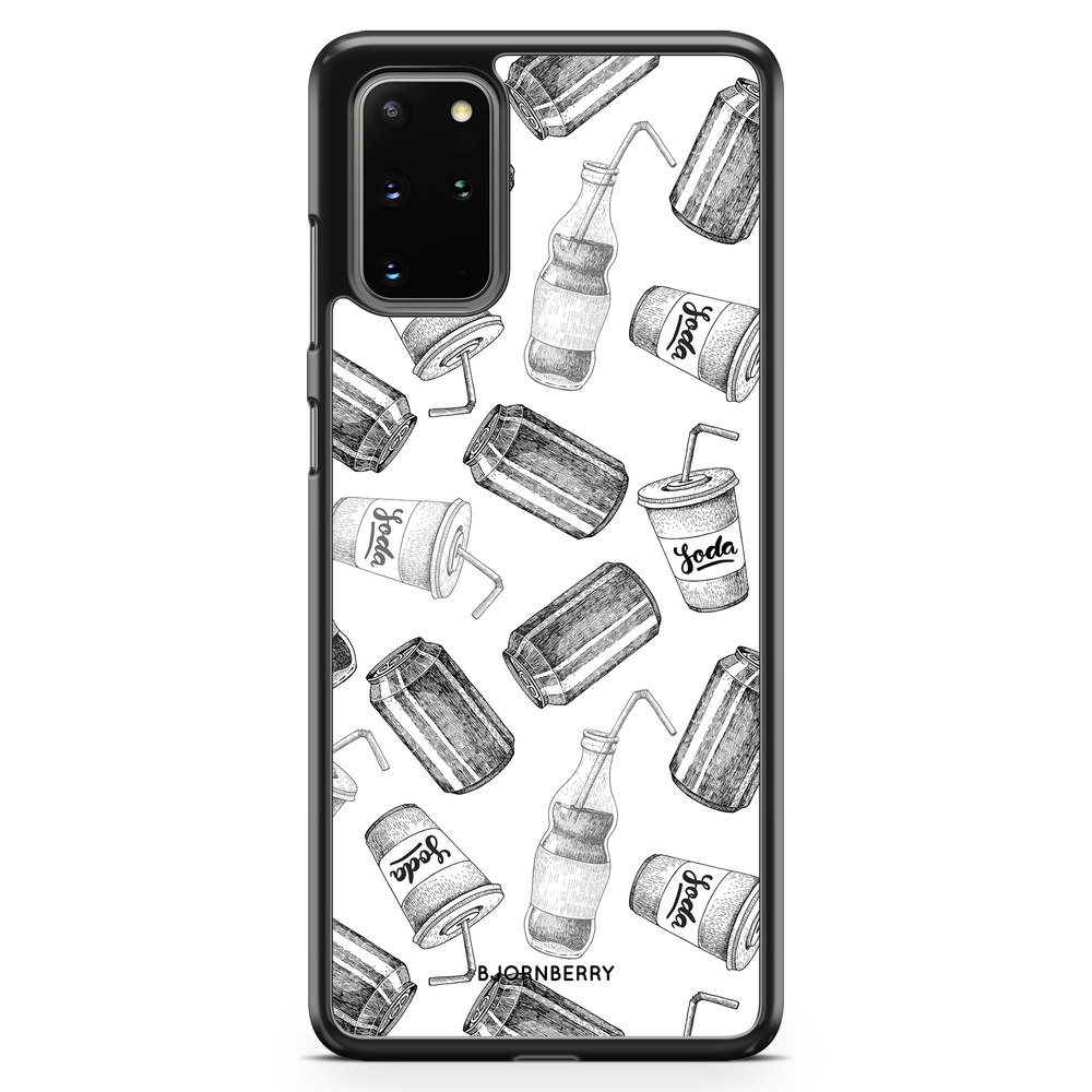 Samsung Galaxy S20 Plus Case - Soda Black & White