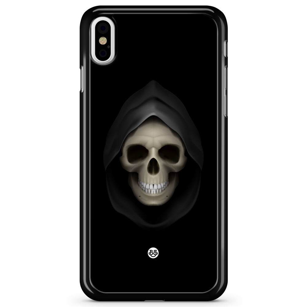 iPhone X / XS Skal - Black Skull