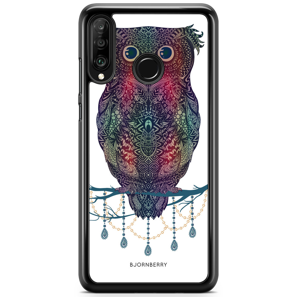 Huawei P30 Lite Case - Mandala Owl