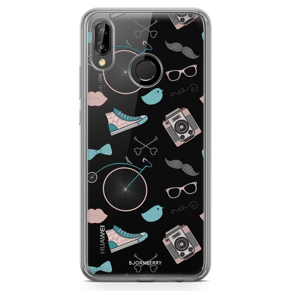 Huawei P20 Lite Fashion Case - Hipster Pattern