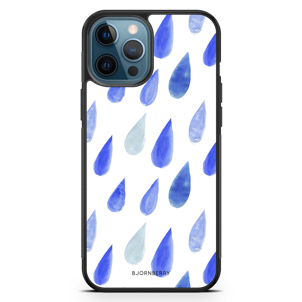 iPhone 12 Pro Case - Watercolor Rain