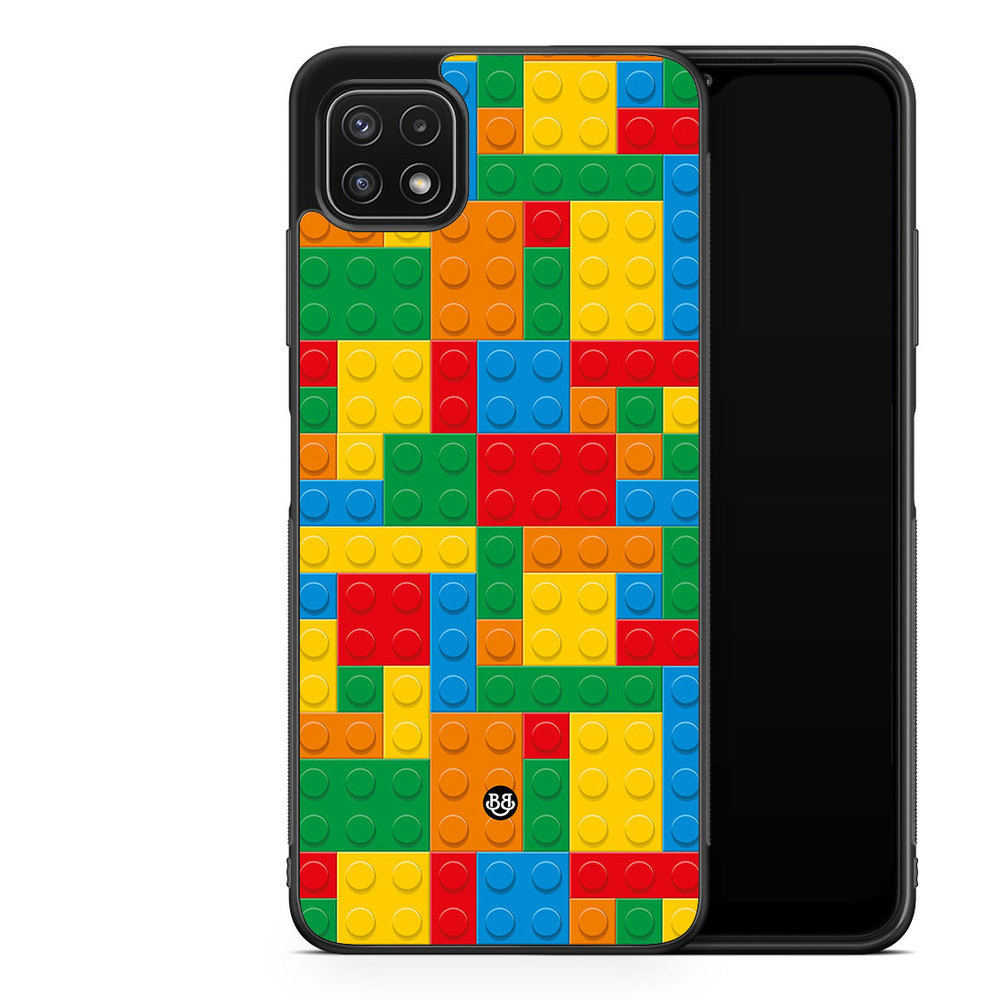 Samsung Galaxy A22 5G Case - Building bricks