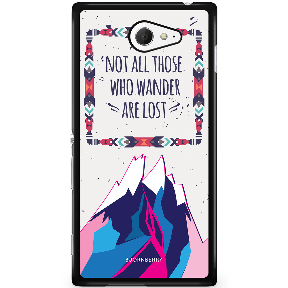 Sony Xperia M2 Aqua Case - Wander Quote