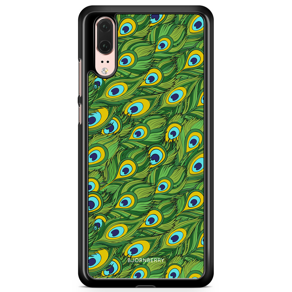 Huawei P20 Case - Peacock Pattern