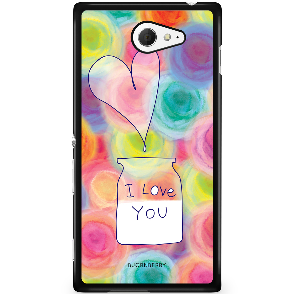 Sony Xperia M2 Aqua Case - I love you