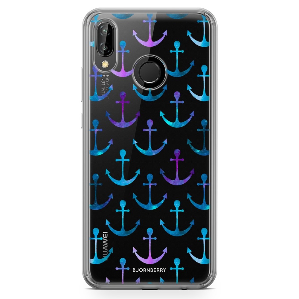 Huawei P20 Lite Fashion Case - Anchor Pattern
