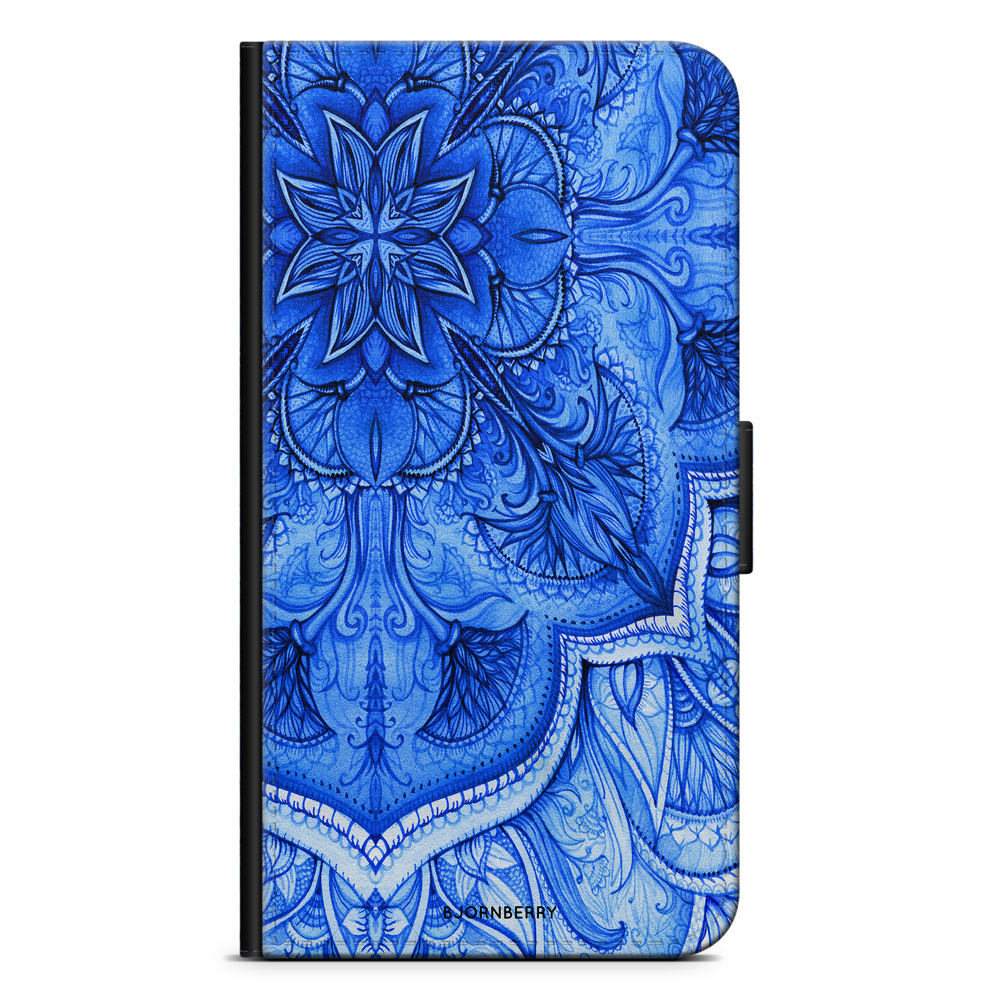 Sony Xperia 5 Wallet Case - Blue Vintage