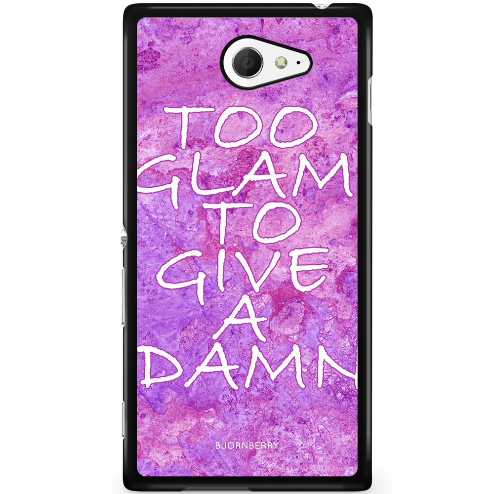Sony Xperia M2 Aqua Case - Too glam to give 